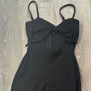 Black One-Piece Jumpsuit